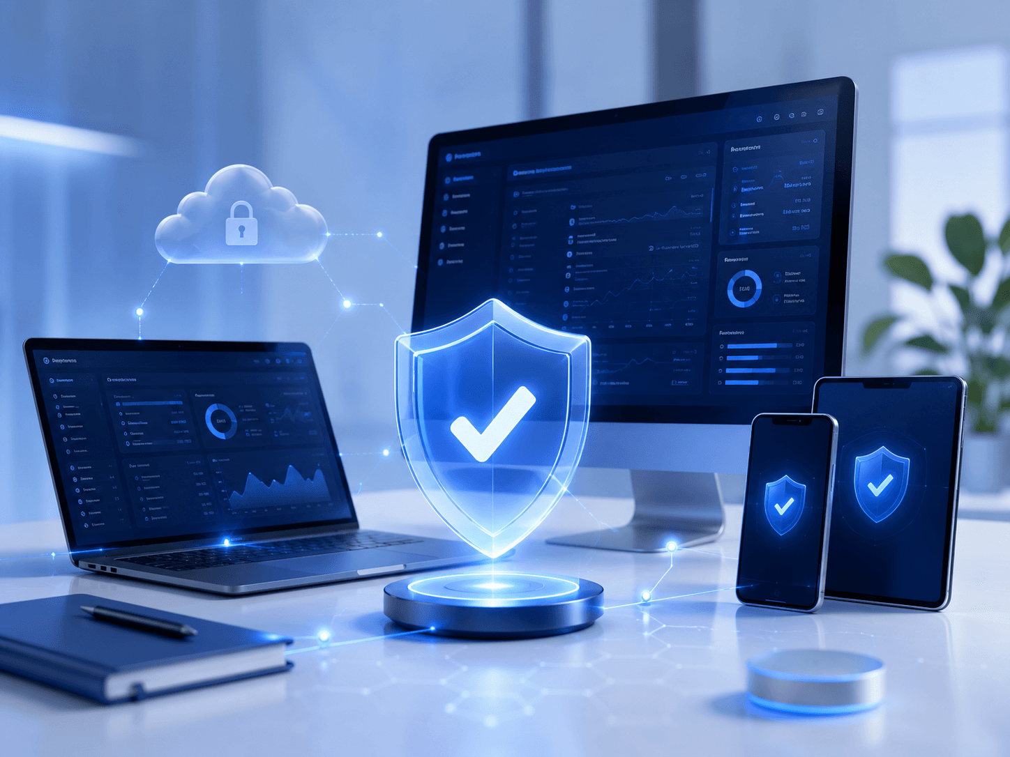 Managed endpoint security across business devices