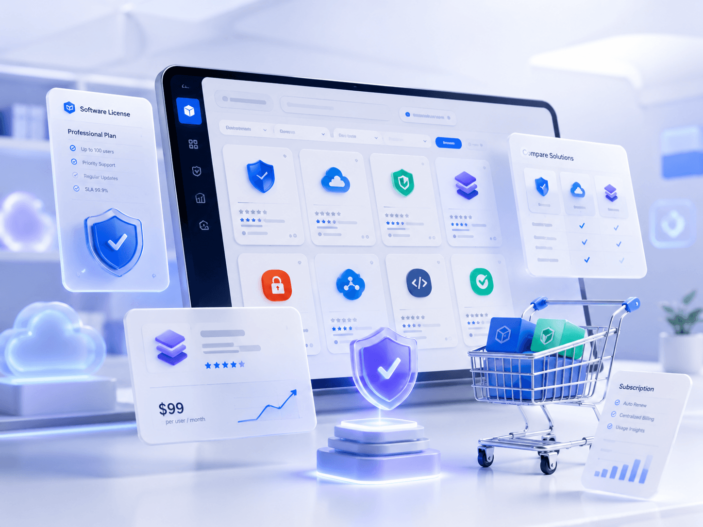Skysecure software marketplace