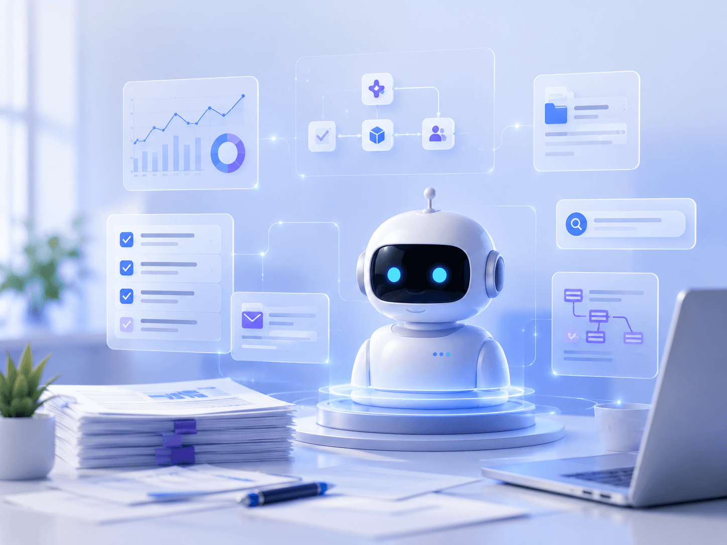 AI agents automating business workflows