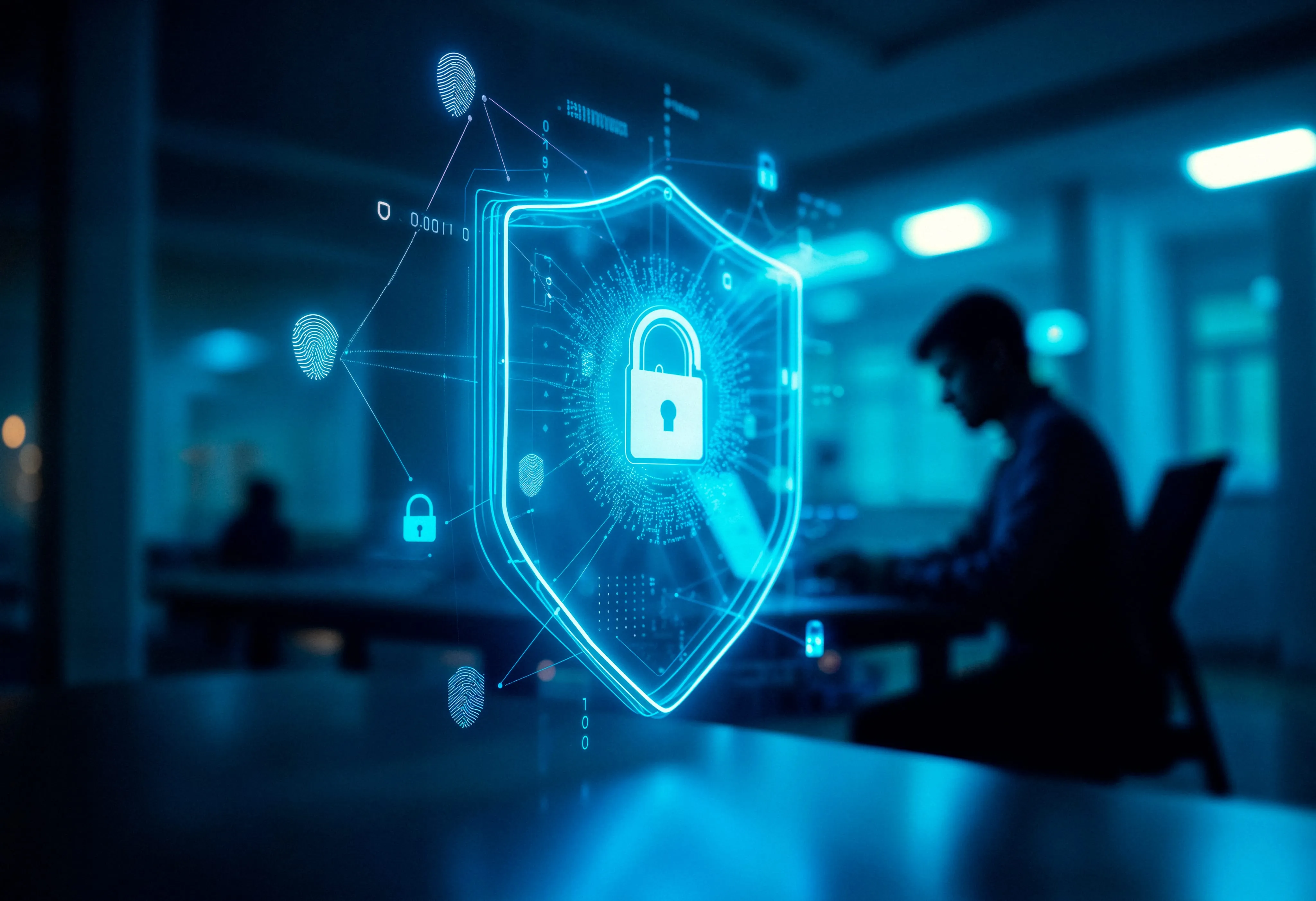 Digital security shield protecting users across a hybrid cloud environment
